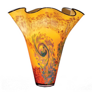 17"H Glass Vase