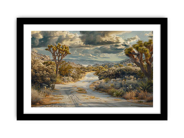 Beautiful Road Framed Print | High-Quality Archival Paper | Ready to Hang