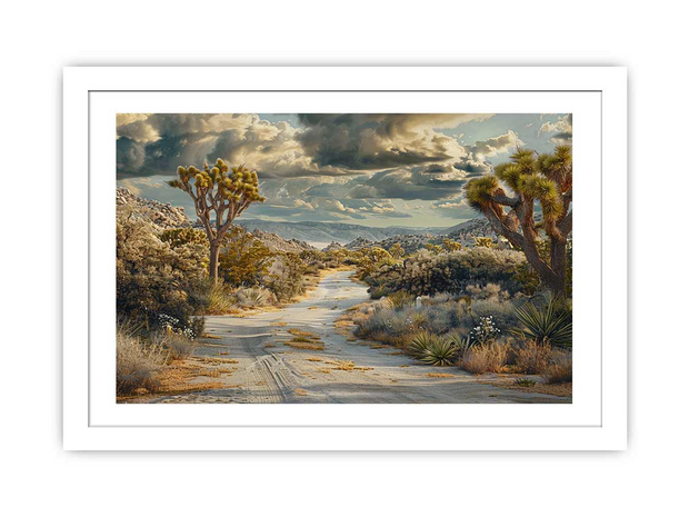 Beautiful Road Framed Print | High-Quality Archival Paper | Ready to Hang