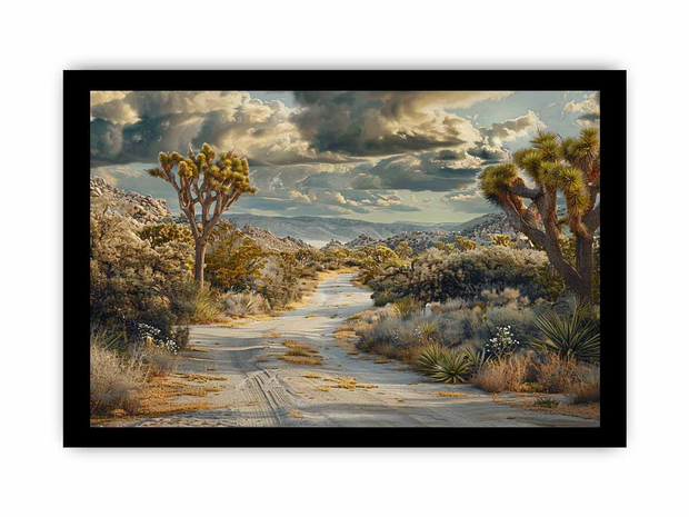 Beautiful Road Framed Print | High-Quality Archival Paper | Ready to Hang