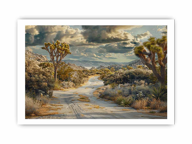 Beautiful Road Framed Print | High-Quality Archival Paper | Ready to Hang