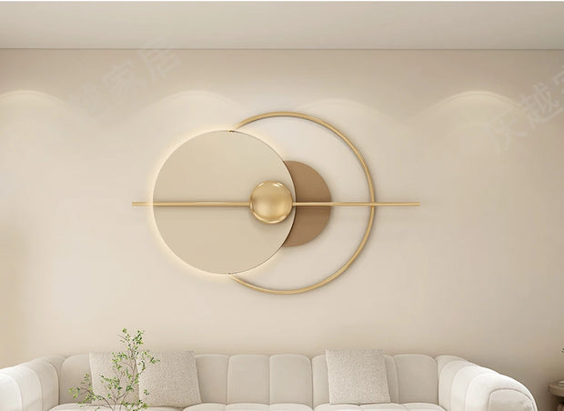 Art Wall Decor Living Room Design Golden Nordic Style Wall Decor Home Decor Office Unique Products Decoration Murale Room Decor