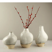 Ink-painting Ceramic Vase Flowers Pots Desk Decoration Flower Arrangement Golden Porcelain Floral Vases Modern Decor