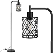 Dimmable Farmhouse Floor Lamp, 3 X 6W LED Bulb, 3 Light Country Stand Tall Lamp for Bedroom, Office, 68"