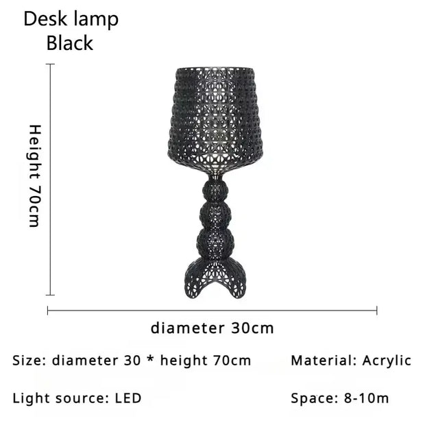 Nordic Art Deco Standing Lamps High-End Villa Living Room Floor Lamp Fashion Interior Lighting  Bedroom Bedside LED Table Lights