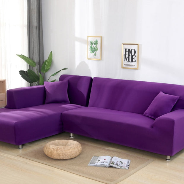 Solid Corner Sofa Covers - Synoptic Home Essentials