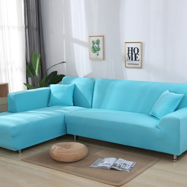 Solid Corner Sofa Covers - Synoptic Home Essentials