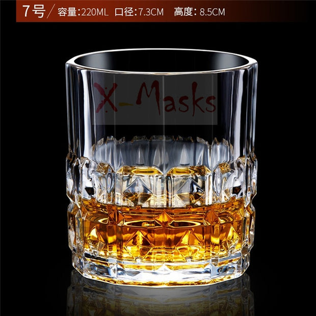 Whiskey Glass Crystal Cup - Synoptic Home Essentials