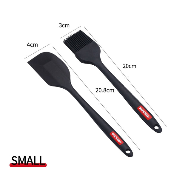 Heat Resistant Silicone Spatula Set - Synoptic Home Essentials