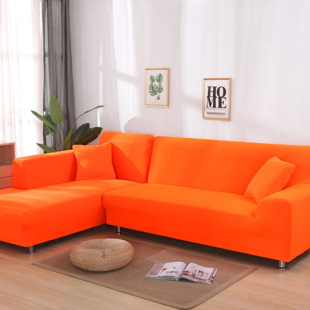 Solid Corner Sofa Covers - Synoptic Home Essentials