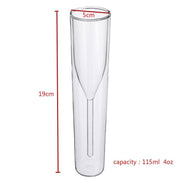 Champagne Glass Double Wall Glasses Flutes Goblet Bubble Wine Tulip Cocktail Wedding Party Cup Toast Bodum Thule Xicaras Copo - Synoptic Home Essentials