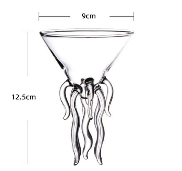 Octopus Cocktail Glass - Synoptic Home Essentials