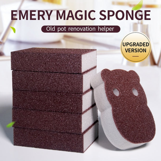 Magic Sponge Removing Rust Clean Cotton Wipe Cleaner Kitchen Tool Kitchen accessories wash pot gadgets - Synoptic Home Essentials