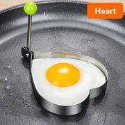 Stainless Steel 5Style Fried Egg Pancake Shaper Omelette Mold Mould Frying Egg Cooking Tools Kitchen Accessories Gadget Rings - Synoptic Home Essentials