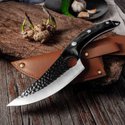 Handmade Stainless Steel Kitchen Chef Boning Knife Fishing Knife Meat Cleaver Outdoor Camping Cooking Cutter Butcher Knife - Synoptic Home Essentials