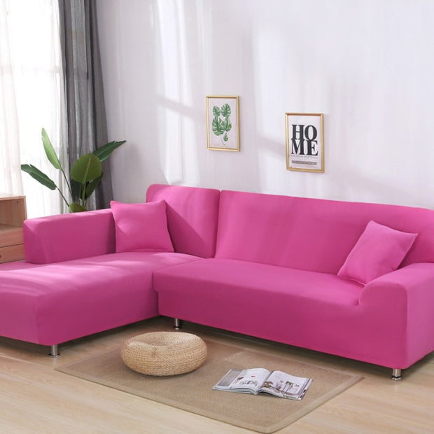 Solid Corner Sofa Covers - Synoptic Home Essentials