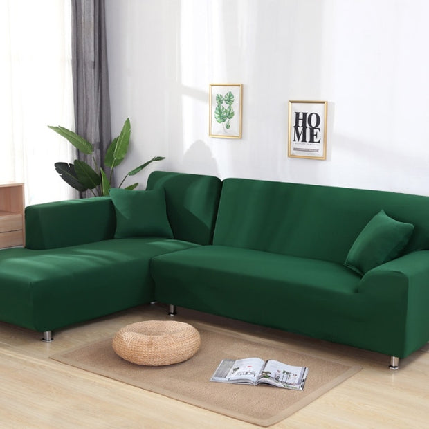 Solid Corner Sofa Covers - Synoptic Home Essentials