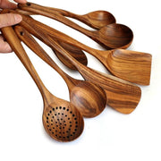 7PCS Wooden Spoon Set - Synoptic Home Essentials