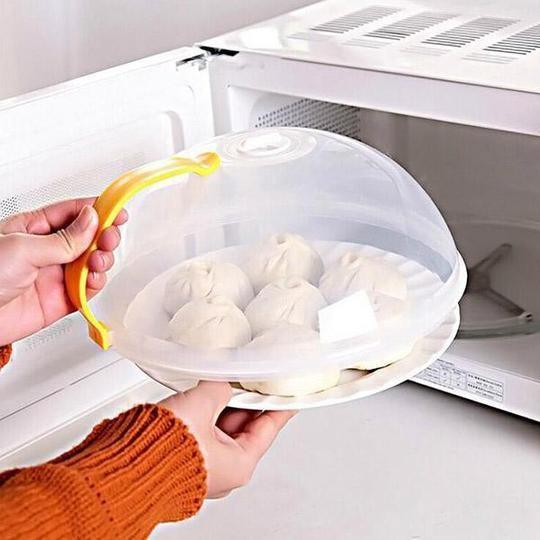 Anti-Splatter Microwave Food Cover - Synoptic Home Essentials