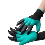 Garden Gloves With Claws ABS Plastic Garden Rubber Gloves Gardening Digging Planting Durable Waterproof Work Glove Outdoor - Synoptic Home Essentials