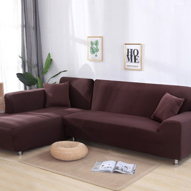 Solid Corner Sofa Covers - Synoptic Home Essentials