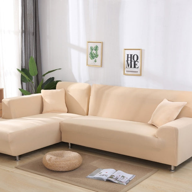 Solid Corner Sofa Covers - Synoptic Home Essentials