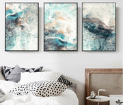 Modern Simplicity of Abstract Canvas Paintings - Synoptic Home Essentials