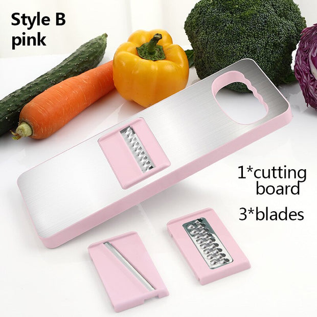 TESHOM Vegetable Chopper Mandoline Slicer Fruit Cheese Onion Cutter Potato Peeler Grater Kitchen Tools Gadgets Accessories New - Synoptic Home Essentials