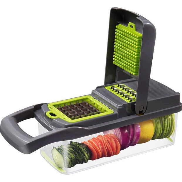 Multi Function Vegetable Cutter Kitchen Accessories Slicer Fruit Cutter Potato Peeler Carrot Cheese Grater Vegetable Slicer Tool - Synoptic Home Essentials