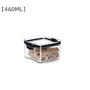 WBBOOMING 4 Different Capacity Plastic Sealed Cans Kitchen Storage Box Transparent Food Canister Keep Fresh New Clear Container - Synoptic Home Essentials