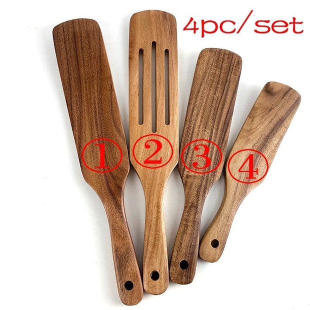 7PCS Wooden Spoon Set - Synoptic Home Essentials