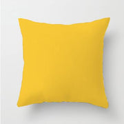 Yellow Striped Pillowcases - Geometric Throw Pillow Covers - Synoptic Home Essentials