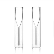 Champagne Glass Double Wall Glasses Flutes Goblet Bubble Wine Tulip Cocktail Wedding Party Cup Toast Bodum Thule Xicaras Copo - Synoptic Home Essentials