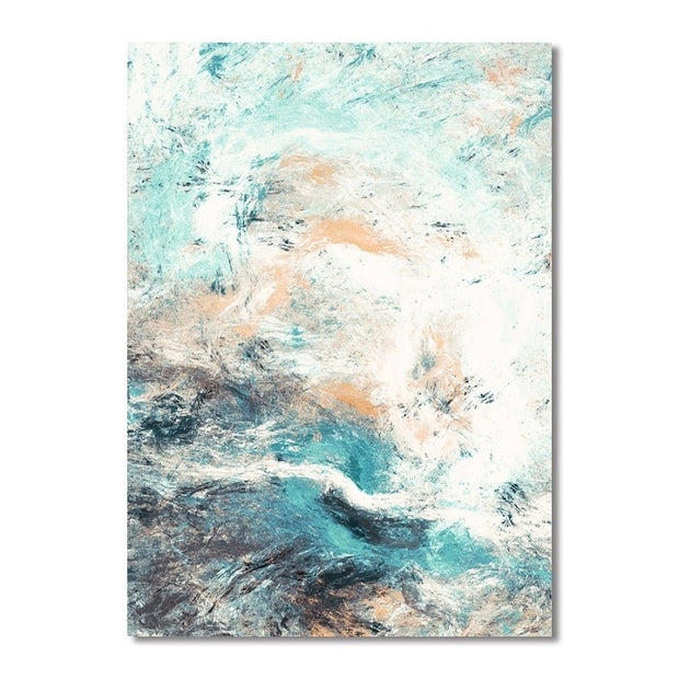 Modern Simplicity of Abstract Canvas Paintings - Synoptic Home Essentials